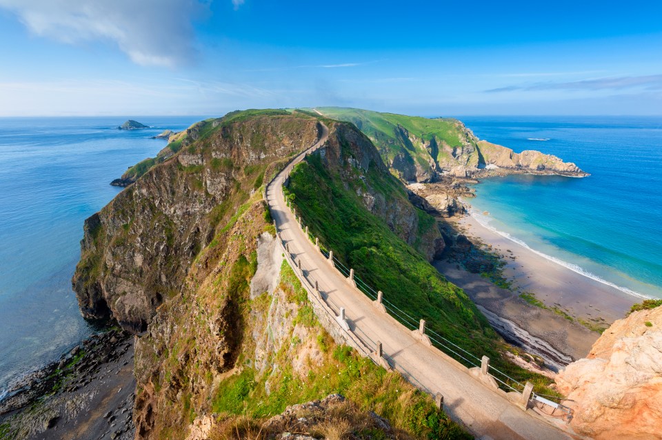 A tiny British island has been compared to a ‘fairytale castle’