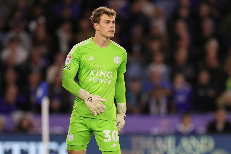 Mads Hermansen has been pivotal to Leicester’s new style