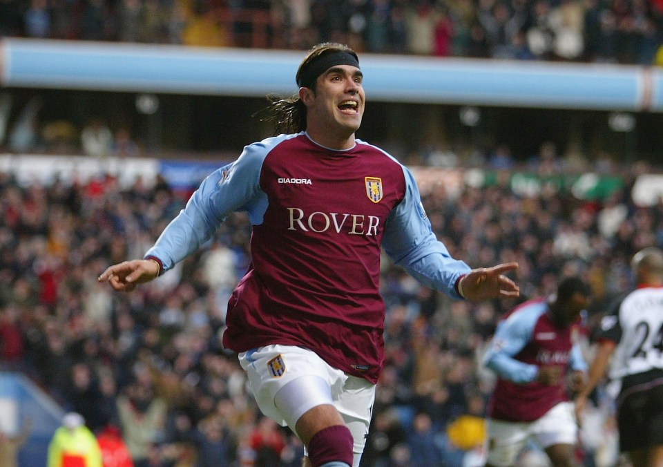 Angel spent six years at Villa Park