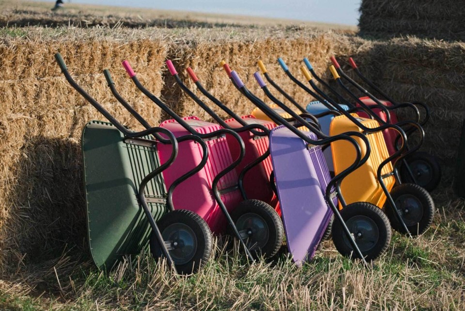 Challenge yourself to find your way out of the bale maze or have a go at some of the festival games on site at Kilduff Farm