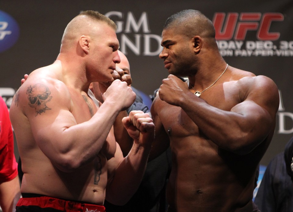 Overeem beat some of the greatest MMA legends, such as Brock Lesnar