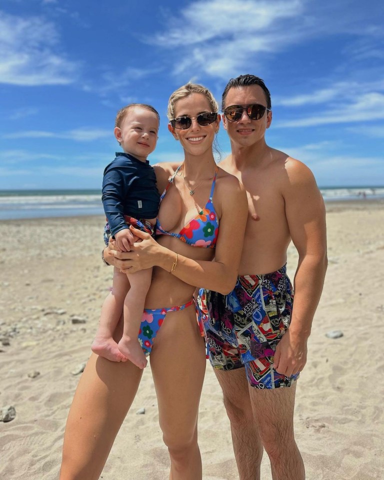 The power couple share a son, Alvaro