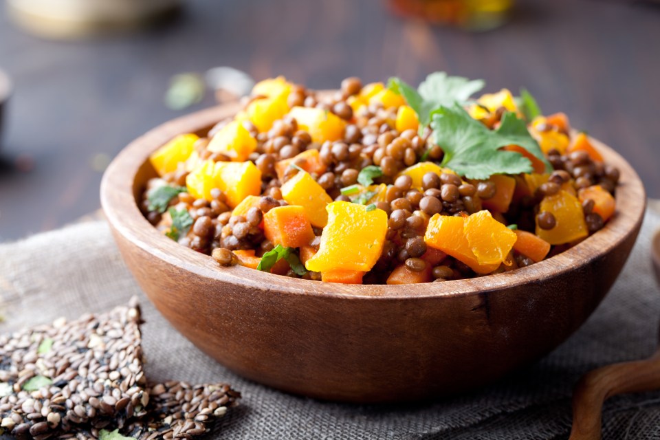 Beans such as lentils should be in the diet