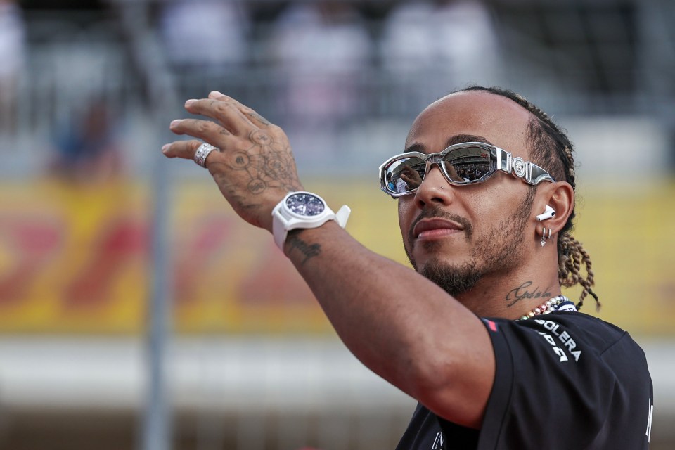 Lewis Hamilton pictured during the US Grand Prix