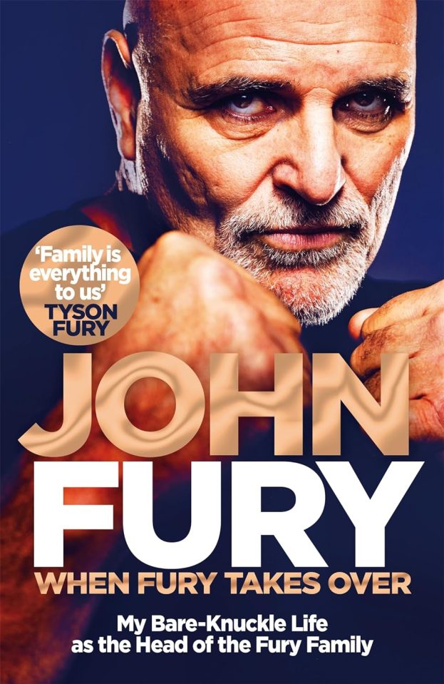 When Fury Takes Over, by John Fury (Macmillan, £22), is out on Thursday