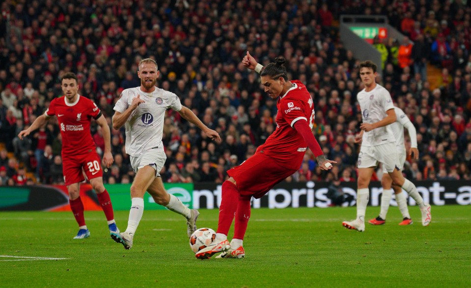 Darwin Nunez scored the important third goal to move Liverpool clear