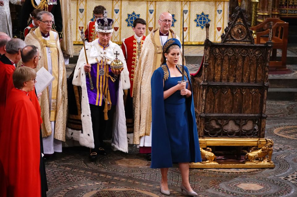 All eyes were on Penny during King Charles and Queen Camilla’s Coronation in May