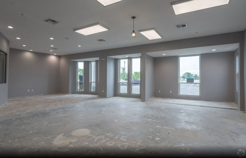 With amazing 14 feet ceilings, the new office building seems to be a hit