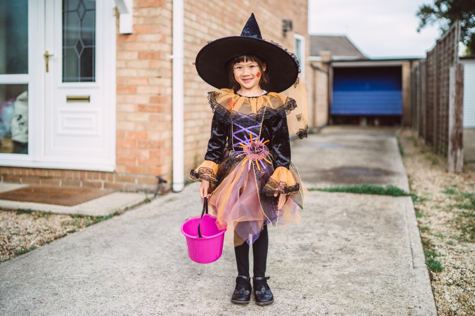 Visit a charity shop to put together spooky Halloween costumes on a budget