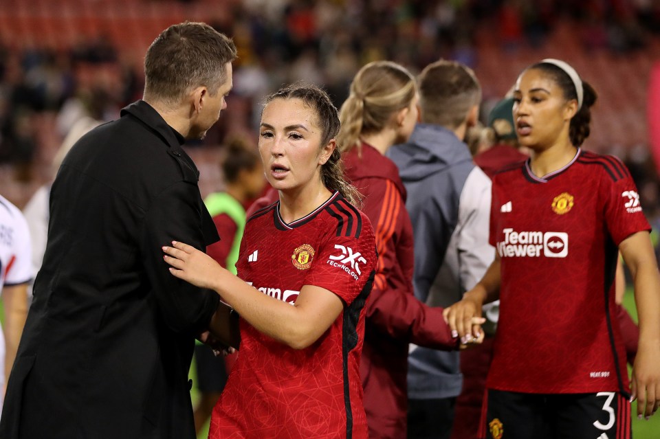 A round two second-leg win against PSG next Wednesday would see Man United reach the Women’s Champions League group stage