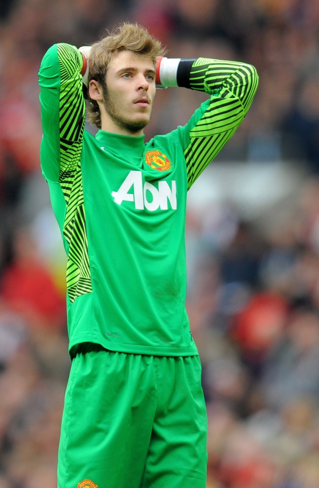 David de Gea was the man in goal for the Red Devils on that infamous afternoon