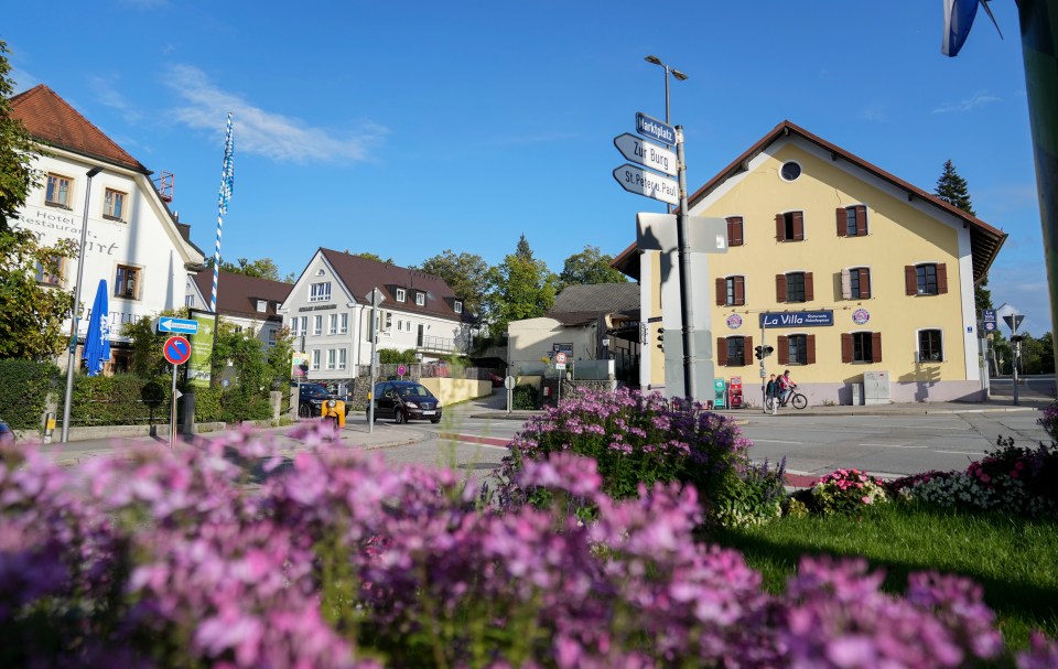 The mansion is situated in Grunwald, known as the 'Bavarian Beverley Hills'