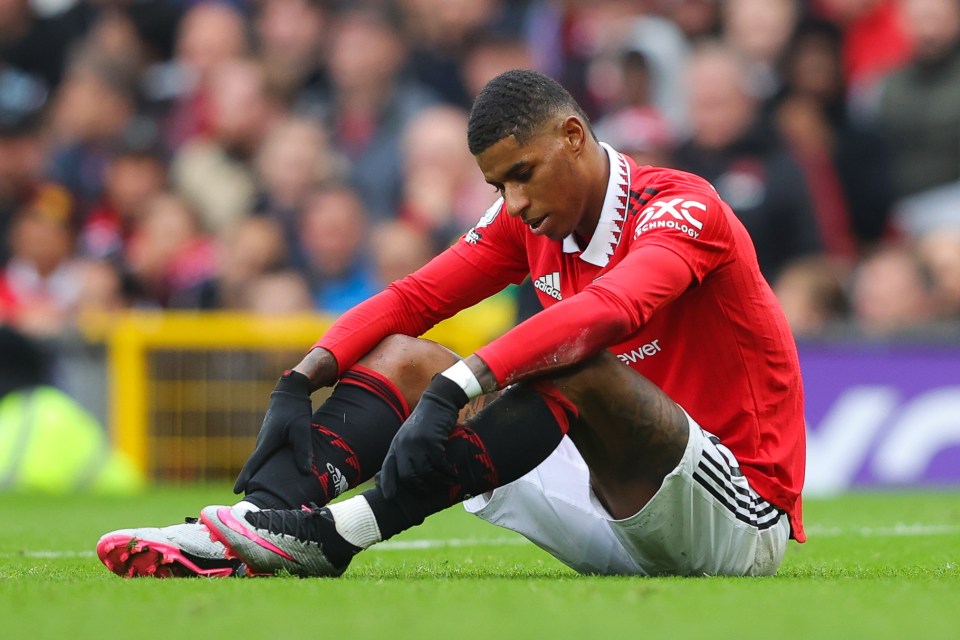 Marcus Rashford is the only Man Utd attacker to get a Premier League goal this term