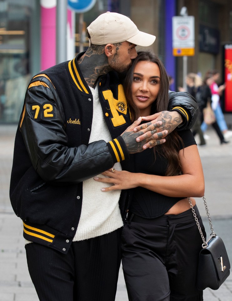 The pair were spotted shopping in Leeds