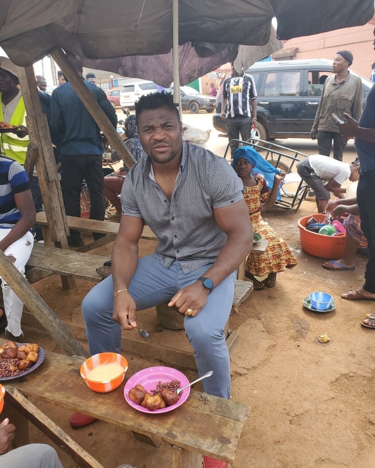 After landing in Spain, Ngannou spent two months in prison