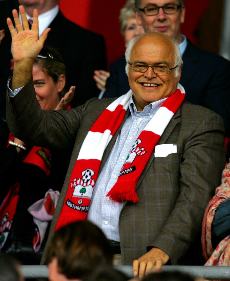 Markus Liebherr bought Southampton in 2009, but passed away in 2010