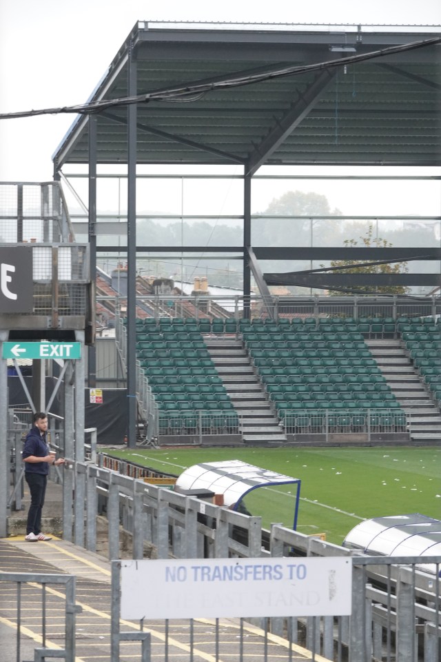 The new stand adds more than 3,000 seats to the Memorial Stadium