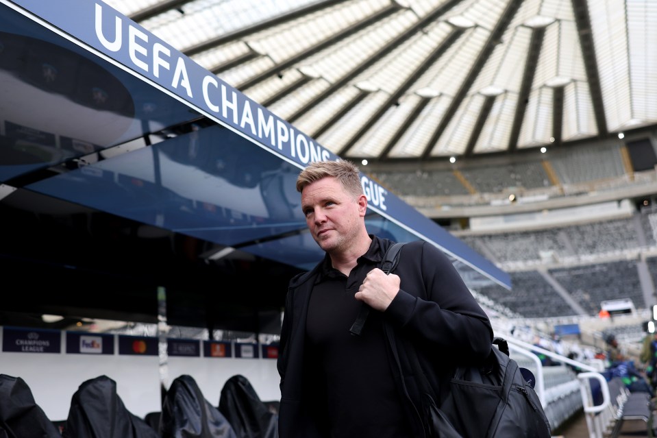 Eddie Howe’s Newcastle side welcome PSG to St James’ Park tonight in the Champions League