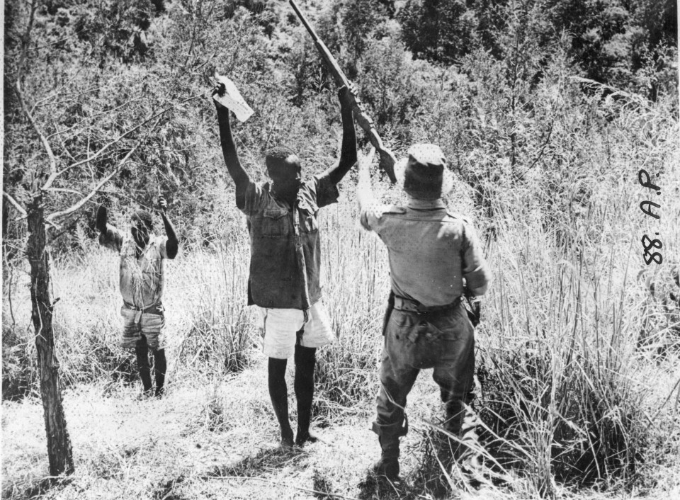 The British government has previously expressed ‘regret’ about the treatment of the Mau Mau in the 1950s