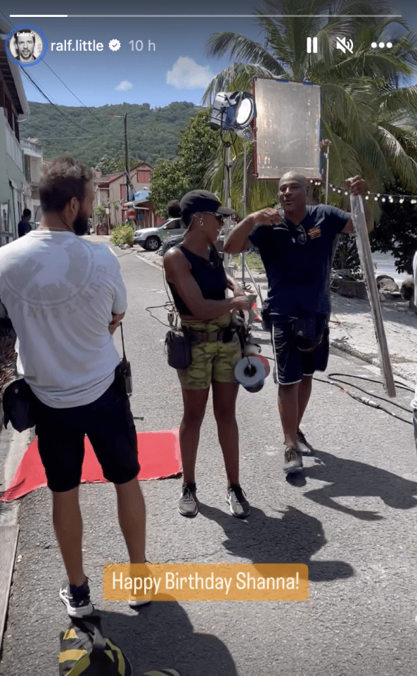 The BBC are currently filming Death In Paradise in Guadeloupe