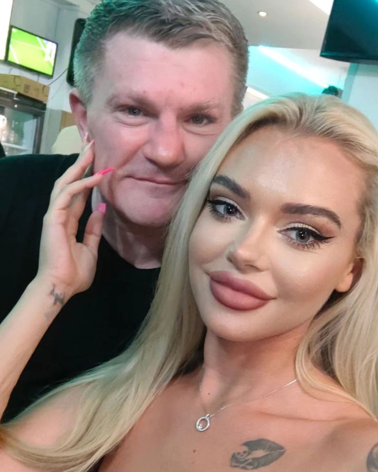 Ricky Hatton is dating a Playboy model