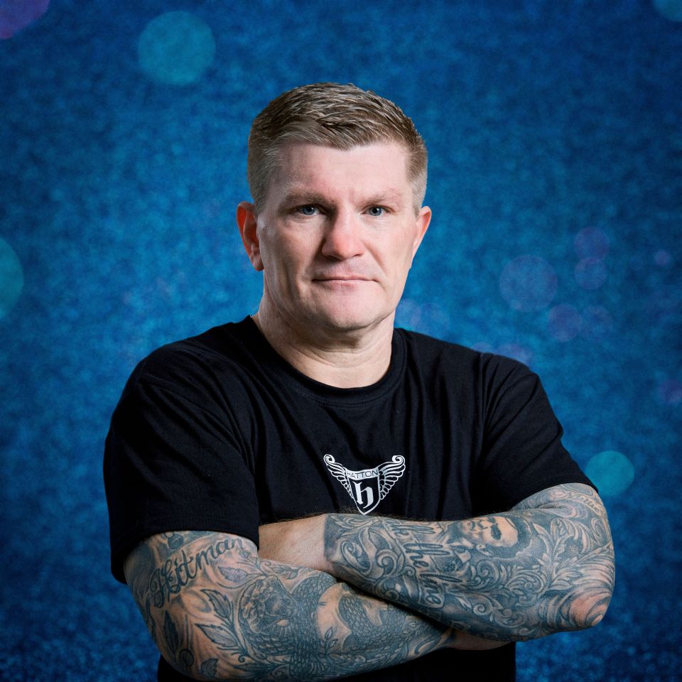 Boxer Ricky Hatton will take to the rink