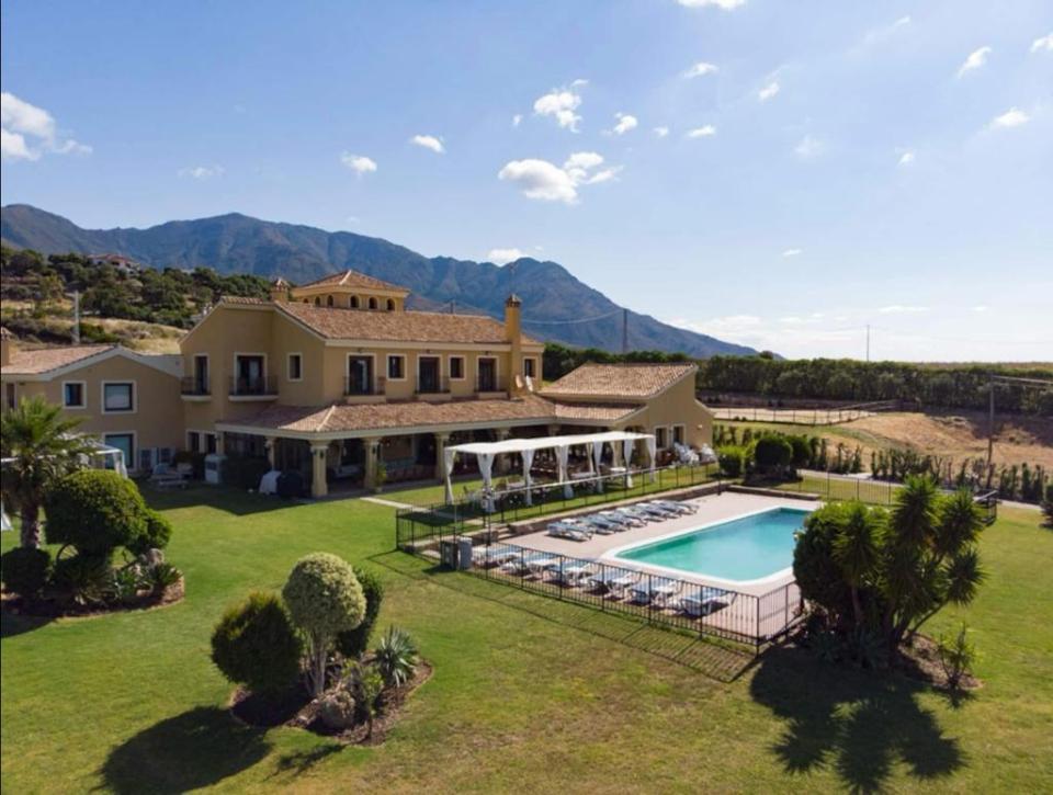 Robert's £4m retreat in Marbella is a celebrity hotspot