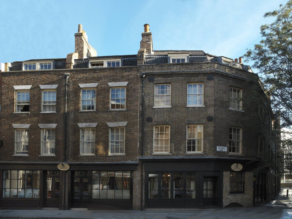 The Rookery is tucked down an alley in Clerkenwell