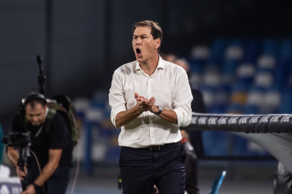 Pressure is mounting on Rudi Garcia in Naples