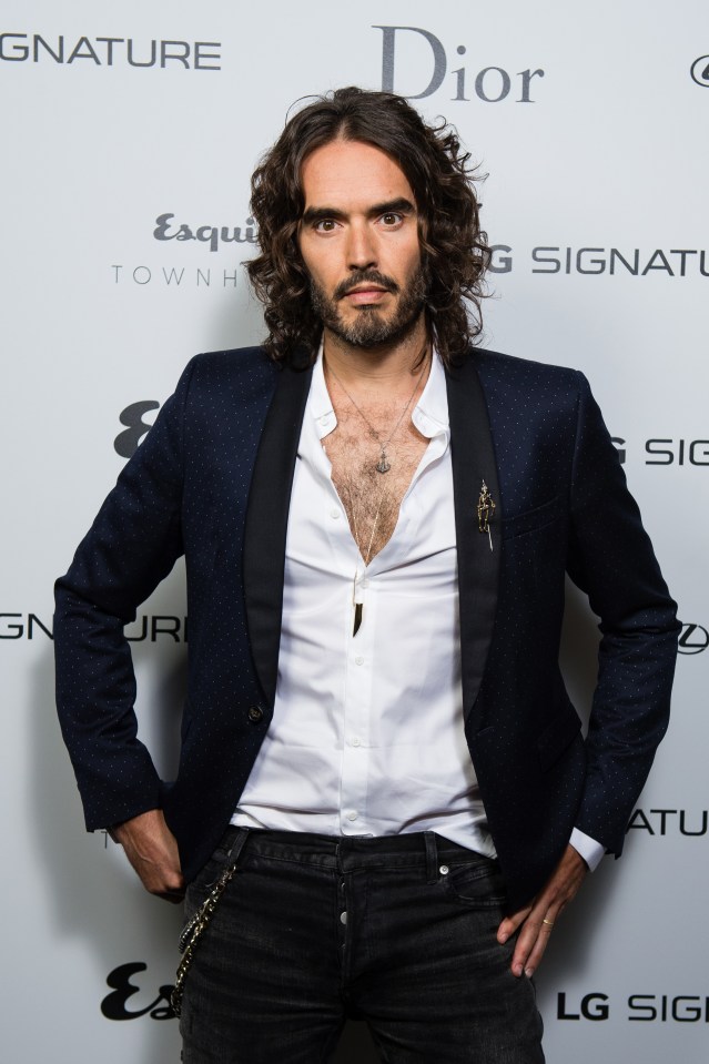 Russell Brand was accused of simulating a sex act on a woman audience member on live TV