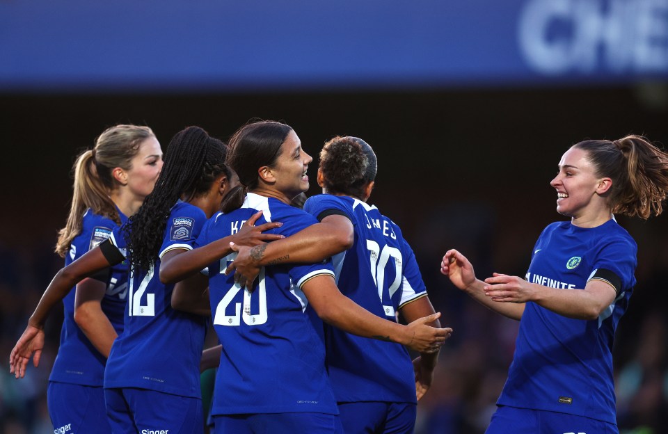 Hayes’ Chelsea side are the only English team left competing in the tournament this season