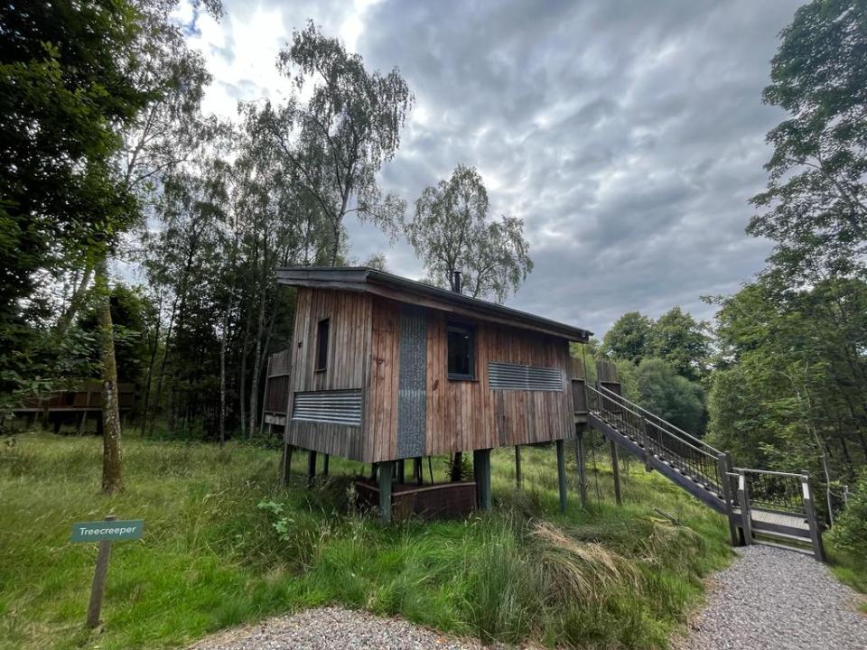 The Treehouses at Lanrick, are a collection of luxury treetop lodges near the Sottish city of Stirling