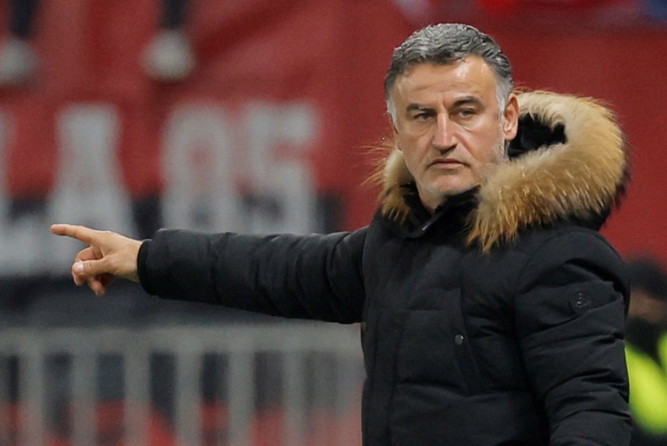 Christophe Galtier was the only manager who left on his own terms