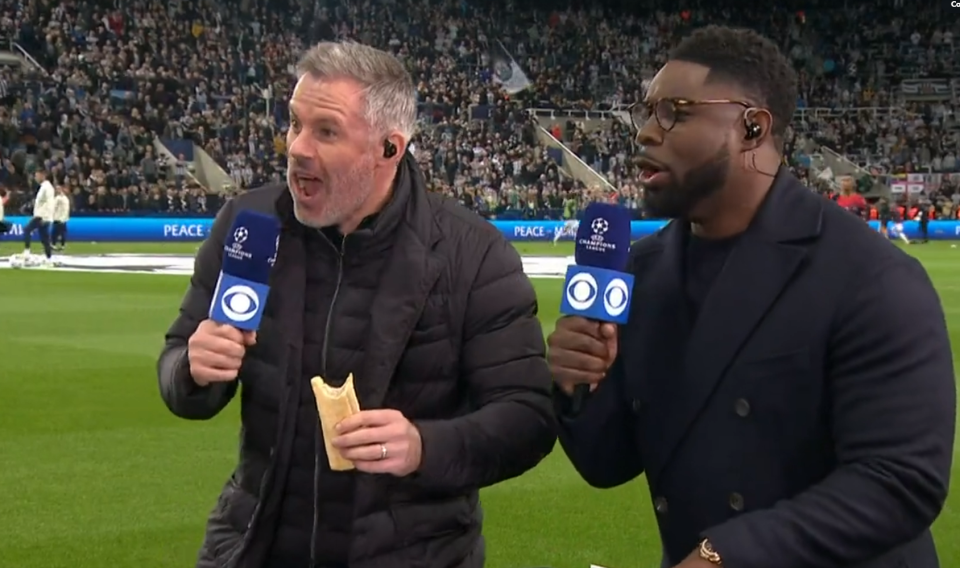 Jamie Carragher and Micah Richards couldn’t believe it