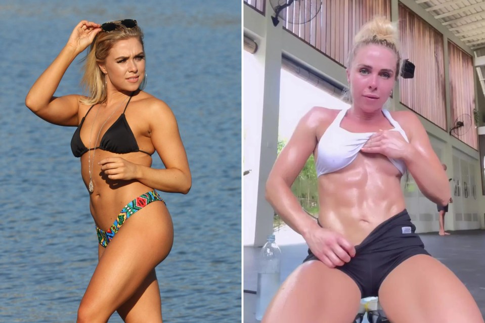 Gabby has focused on her training and fitness programmes since the show