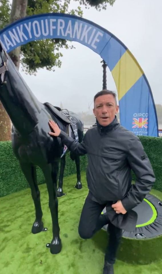 Dettori announced his big news on social media on Thursday