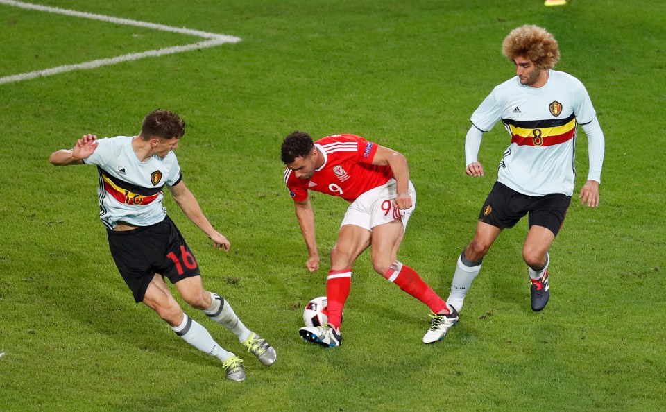 Robson-Kanu became a Wales cult hero after scoring against Belgium in the Euro 2016 quarter-final