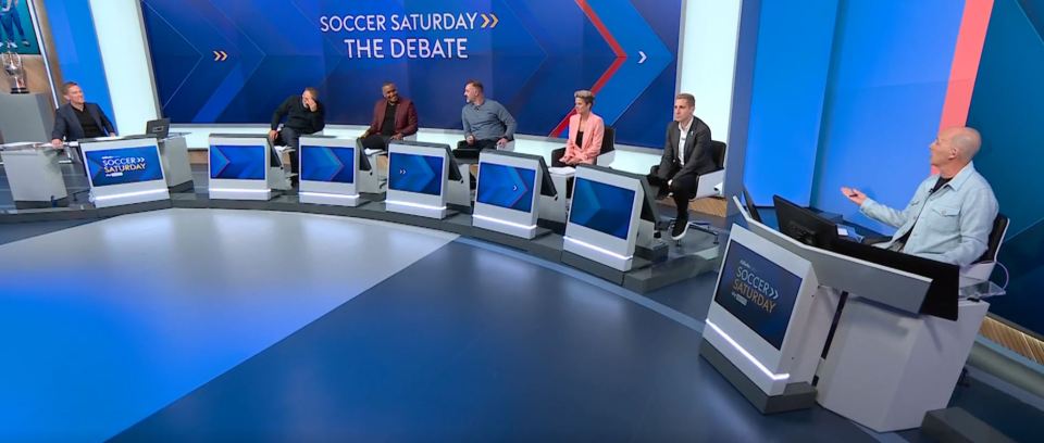 Paul Merson and Mike Dean clashed in a heated debate on Soccer Saturday