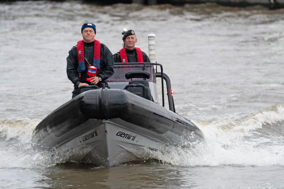 TV hardman Ross Kemp braved storm Ciaran to launch London Poppy Day, which aims to raise £1million for military veterans in just 24 hours