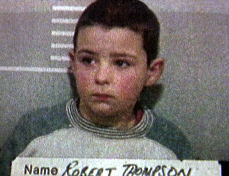 Robert Thompson was caged for murdering James Bulger