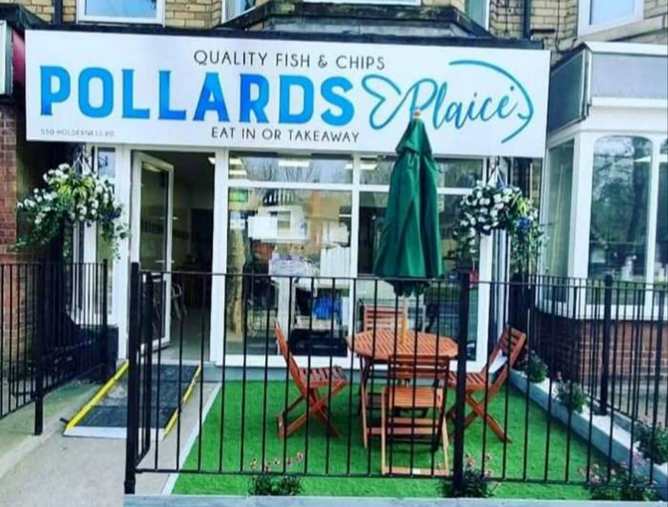 Pollard’s Plaice chip shop sold the cheapest fish and chips in the country for just 99p