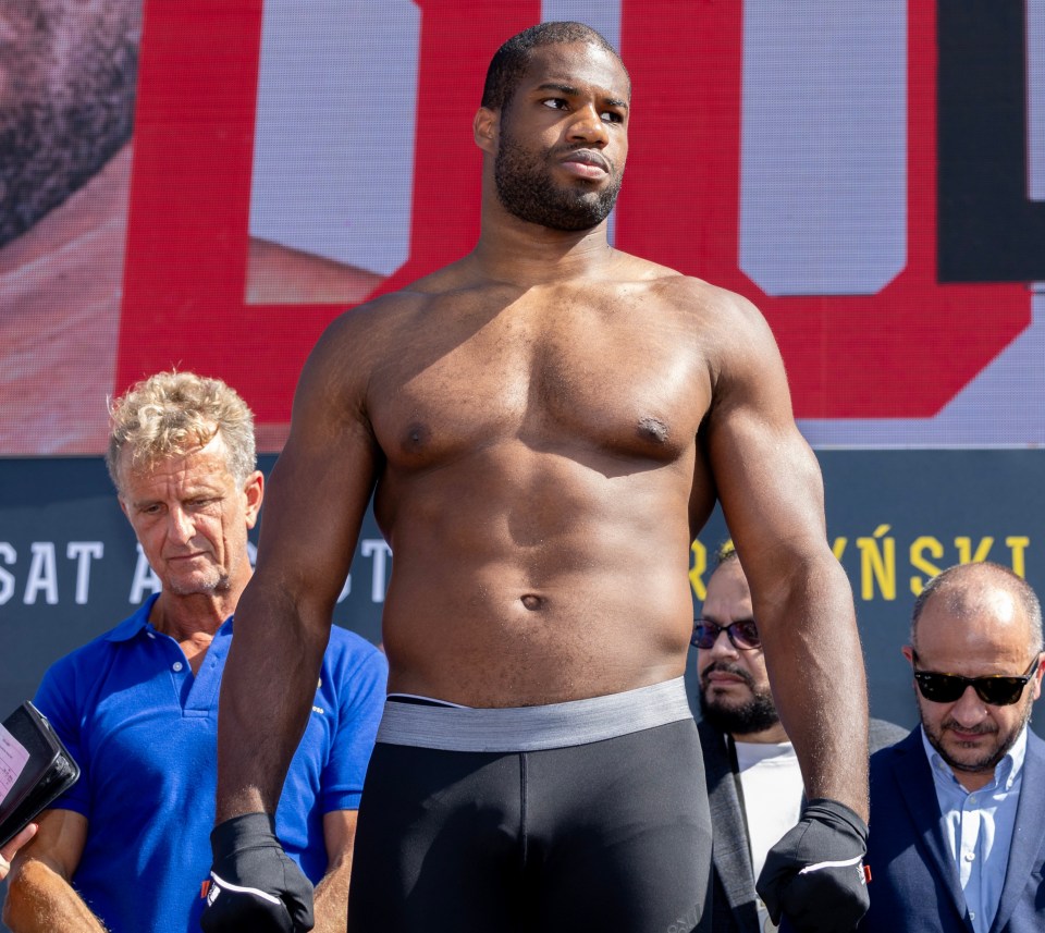 Daniel Dubois is looking to bounce back from a loss to Oleksandr Usyk