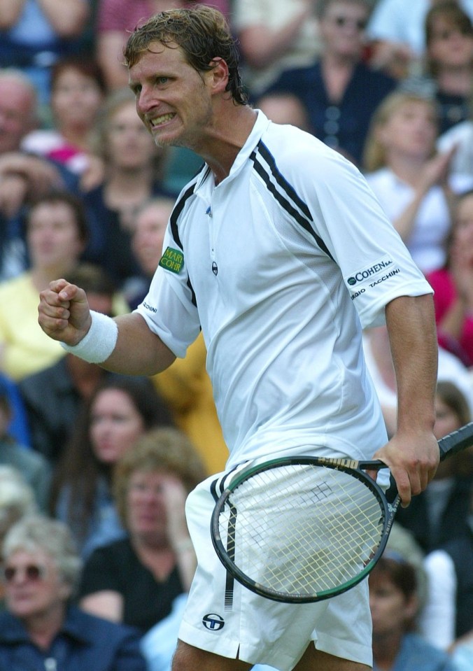 Nalbandian reached the Wimbledon final in 2002 but lost to Lleyton Hewitt