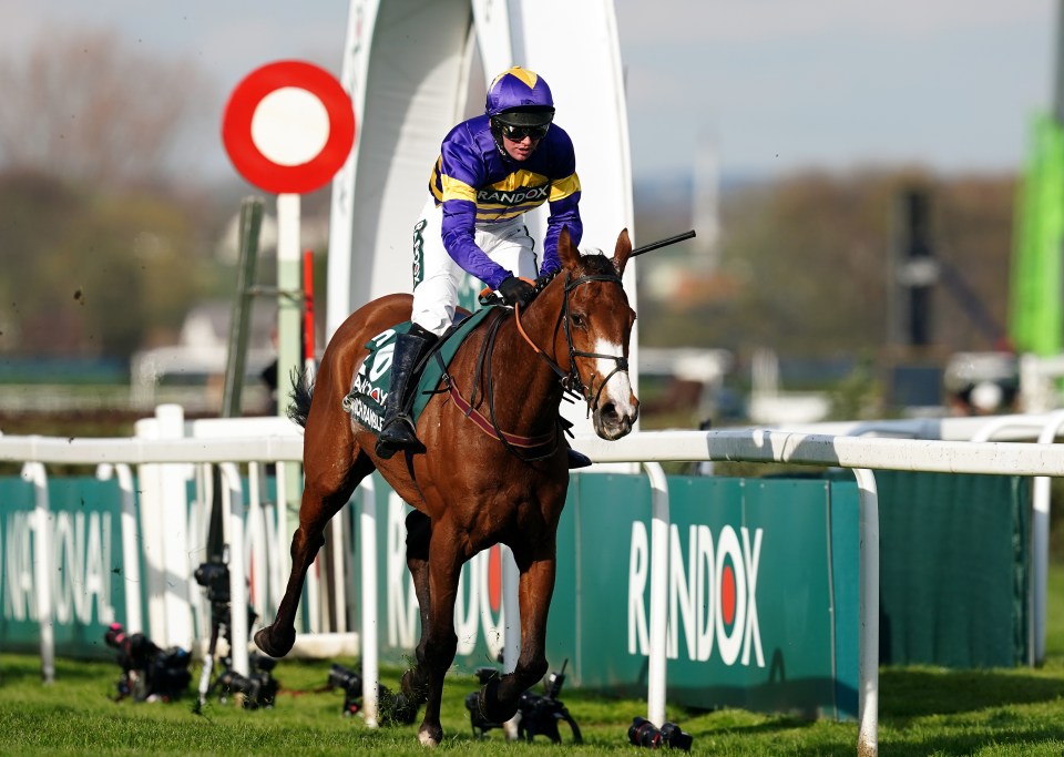 Corach Rambler was an easy winner of last year’s Grand National