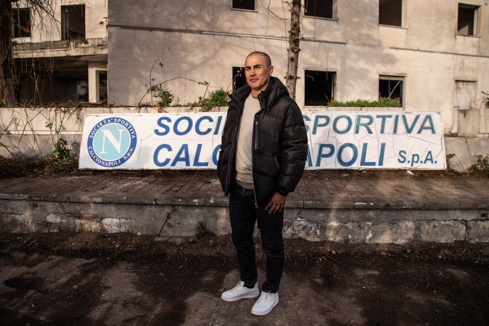 Fabio Cannavaro now plans to revive the site after purchasing the land