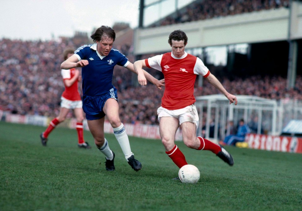 Brady was Arsenal’s talisman in the ’70s