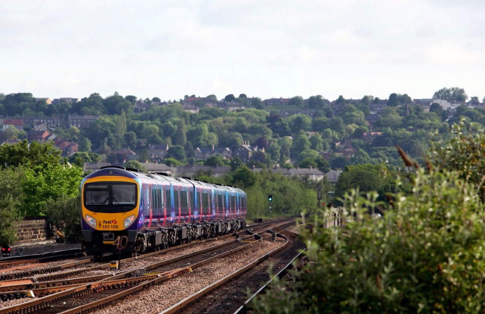 Commuters face huge delays after a landslide closed train services between Leeds and Huddersfield (stock image)