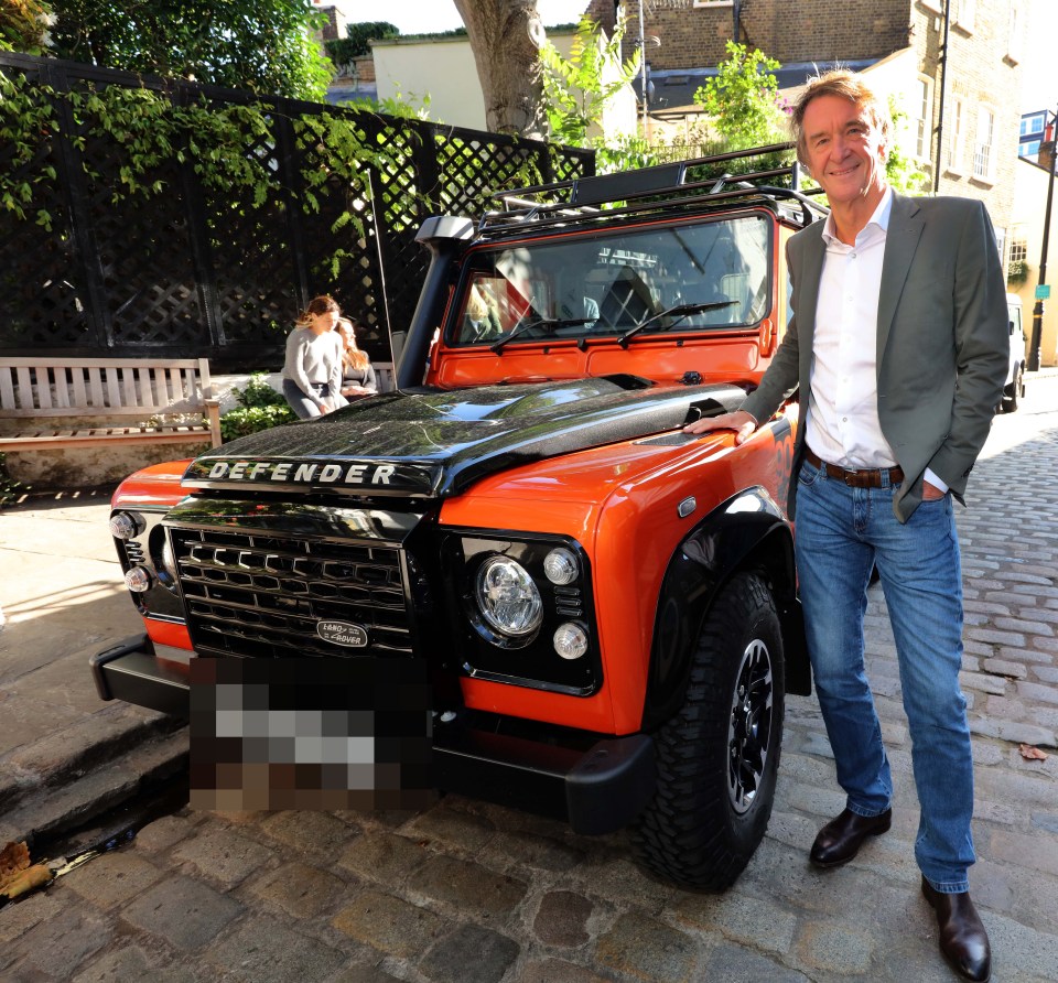 The billionaire led a relaunch of Land Rover Defender in 2017