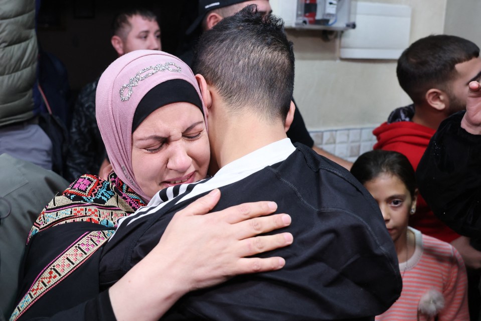 Israel released 30 Palestinian prisoners last night