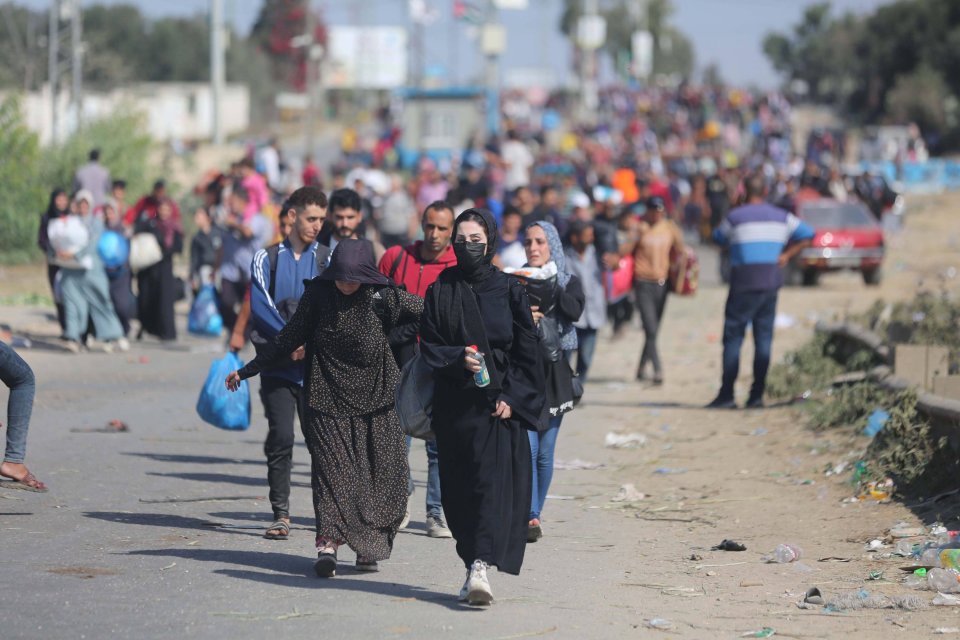 The UN says 1.6million Gazans have fled their homes